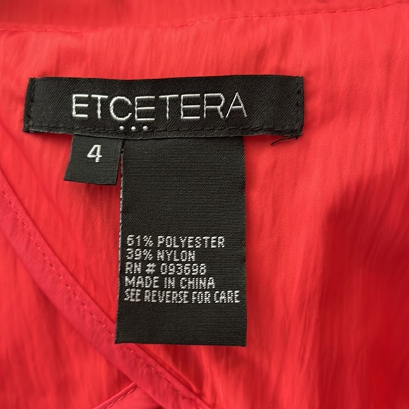 Etcetera Ruffled Jacket size 4 - Picture 2 of 9